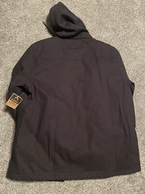 Brahma Heavy Duty Quilt Lined Canvas Jacket Black Men Large