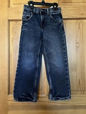 Lee Dungarees Boys Slim straight leg Jeans size 6 medium blue