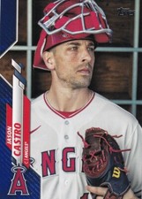 2020 TOPPS UPDATE ROYAL BLUE PARALLELS JASON CASTRO LOS ANGELES ANGELS - E2068