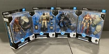 DC MULTIVERSE MCFARLANE Batman Last Knight on Earth Build A Figure BANE Set of 4
