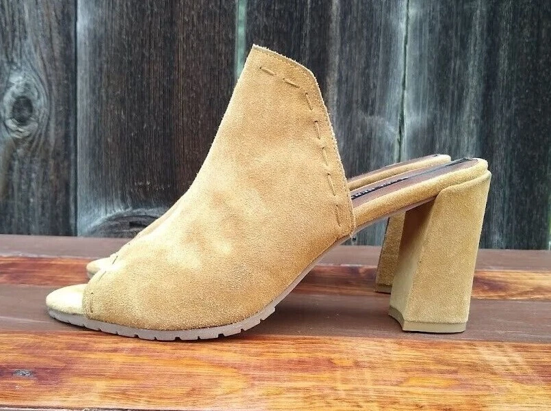 Matt Bernson shoes High Heels Women's Size 10 Beige Leather Dressy Casual Used - Изображение 2 из 4