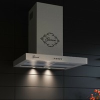 Hammerpreis Gurari Gch 461 Dunstabzugshaube 60 Cm 1000M³/H Edelstahl Wandhaube