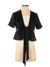 Kendall & Kylie Women Black Jacket S