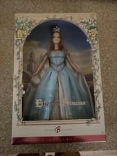 Barbie Collector Ethereal Princess Doll - Blue Chiffon Gown With Floral Design, Includes Tiara, Collectible - View #10