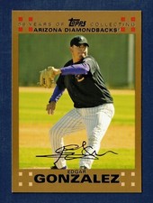 2007 Topps "Gold" Edgar Gonzalez #462 Arizona Diamondbacks NM/MT /2007