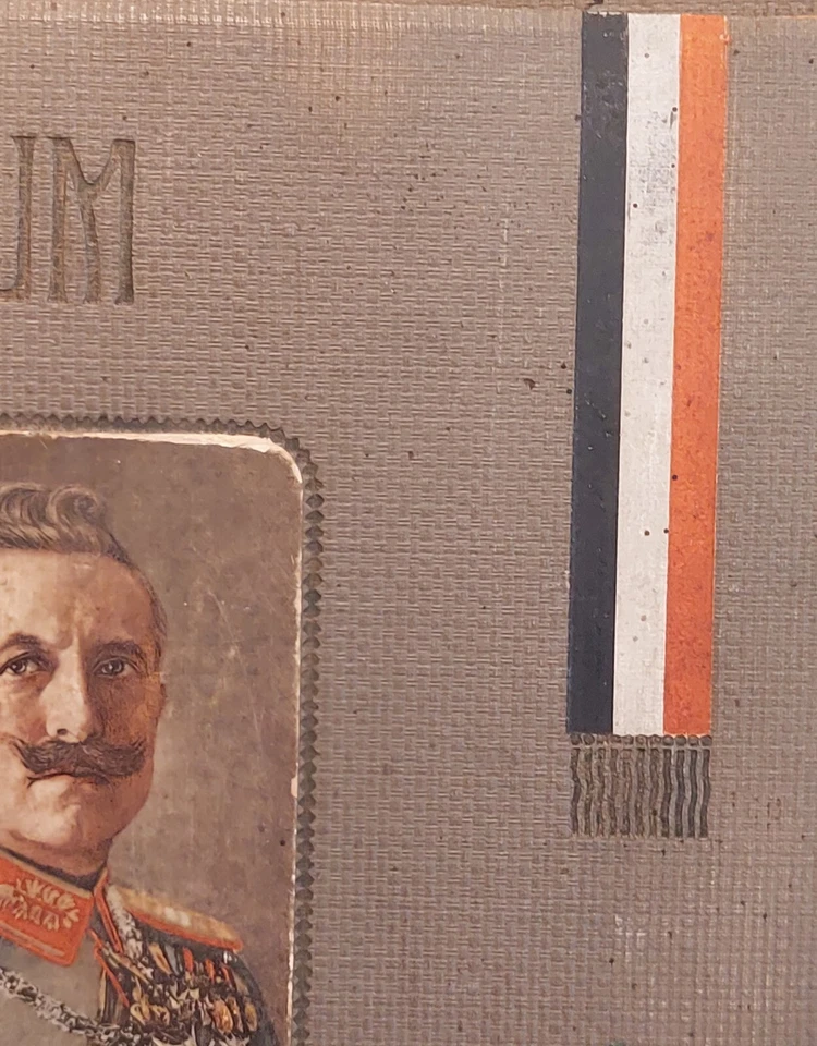 ÁLBUM DE FOTOS ALEMÁN PRIMERA GUERRA MUNDIAL EMPERADOR WILHELM PATRIÓTICO ALEMANIA PRIMERA GUERRA MUNDIAL PERFECTO ESTADO Foto 4 de 4