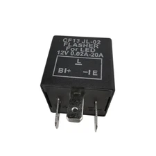 3-Pin Car Flasher Relay Fix Light LED Lamp Turn Signal Hyper Flash CF13 JL-02 US