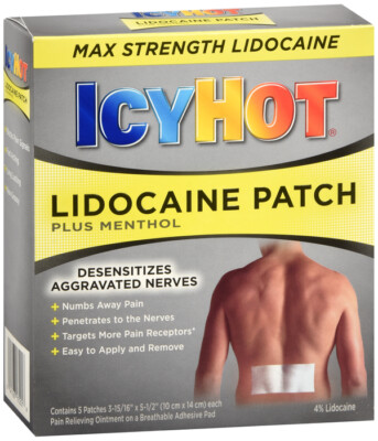 ICY HOT  PATCH 5 Count