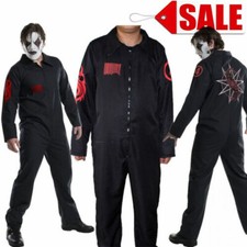 2022 Men's Band Slipknot Cosplay Loose Jumpsuit Halloween Performance Costume UK