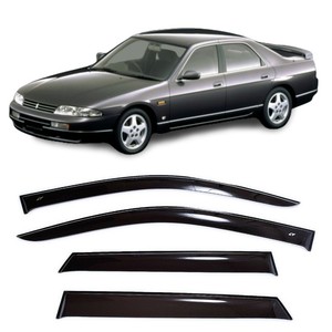 适用于日产skyline R33 Sd 1993 1998 窗户遮阳板雨guard 出风口导流板 Ebay