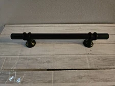 10 AMERDECO MATTE BLACK  7.5" CABINET HANDLES