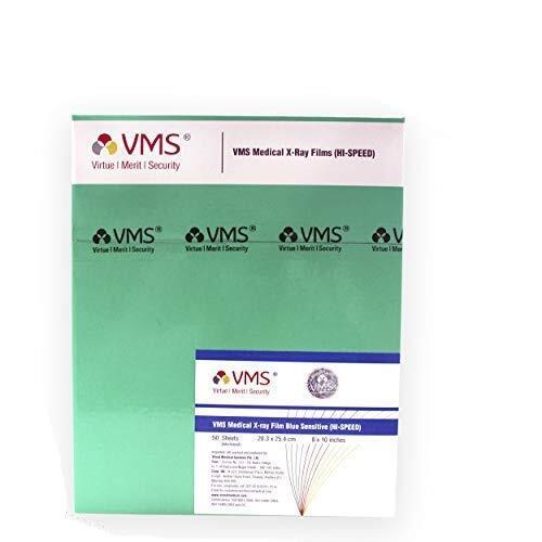 50 sheet Green Sensitive Sheet X-Ray Film for xray imaging size10 inch x 12 inch - Foto 2 di 4