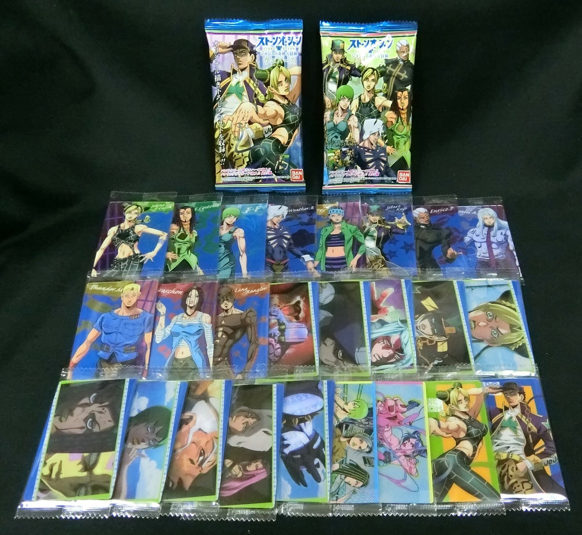 JoJo's Bizarre Adventure: Stone Ocean Card Wafers Full Complete
