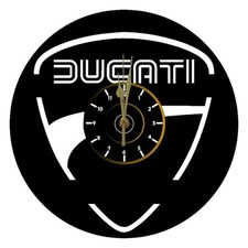 Orologio in vinile da parete MOTORI DUCATI CORSE