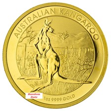 Gold Australian Perth Kangaroo *Random Date* - 1 oz 5469.85 per troy oz
