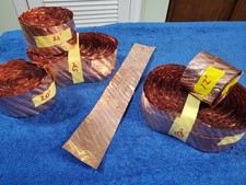 Copper Shielding Laminate Strips 2" Wide 2-Sided 100ft FCCL RF EMI Salvage Craft
