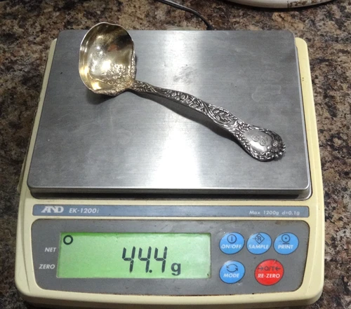 Victorian Era Gorham Sterling Silver 5.5" Sauce Ladle 44 Grams Use or Scrap