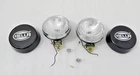 Pair Hella Clear Fog Lamp With Cover With Bulb H3 Halogen Bulb Universal