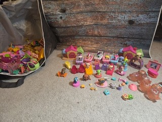 Huge LPS Littlest Pet Shop Lot Animals & Accessories Some Vintage Y2K