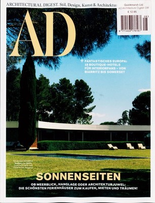 Architectural Digest German MAGAZINE NO 8