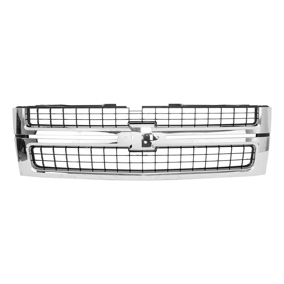 Grille Grill for Chevy Chevrolet Silverado 3500 HD 2500 Heavy Duty 2007-2010 — 第 4/4 张图片