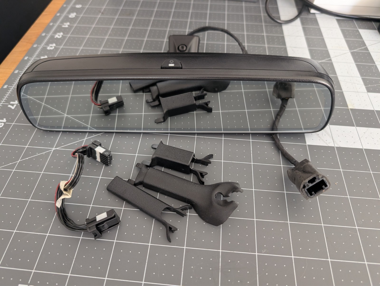 Subaru Interior Rear View Mirror-Auto-Dimming Mirror with Compass ...