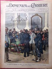 La Domenica del Corriere 9 Marzo 1902 Calcio Miniere Colonia New York Missouri
