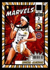 2025 Donruss WNBA #6 Rickea Jackson Net Marvels
