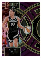2024 Panini Select WNBA #105 Kelsey Plum Prizms Purple #/149