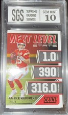 2021 Score - Next Level Stats #NL2 Patrick Mahomes II SGS 10