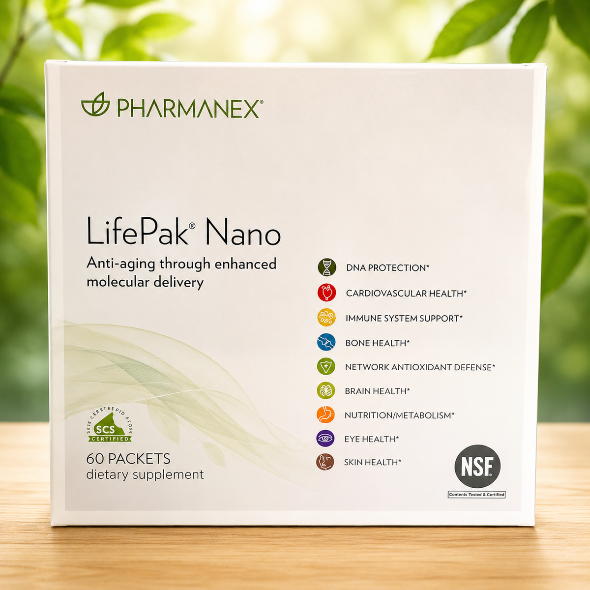 Nu Skin Pharmanex Lifepak Nano 60 packets for sale online | eBay