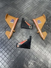 G1 Transformers Vintage Dirge Right and Left Wings 1985 Original Parts