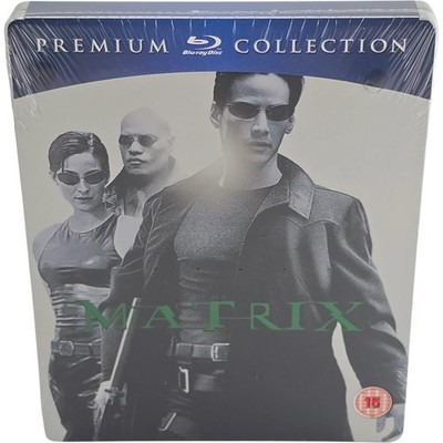 Matrix Blu-ray SteelBook Premium Collection Keanu Reeves 2012 Region Libre