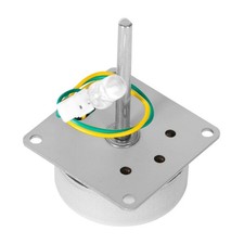 3-24V 3 Phase AC Micro Hand Brushless Motor, Mini Generator, Silver 