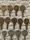 Lot of (23) Vintage Master Lock Co. Padlock Keys-Walking Lion, Etc. Made in USA — photo 8