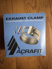 Acrafit 50pls 5 Exhaust Clamp Torctite 304ss Polished Flat Stainless Polished Acrafit 50pls 5 Exhaust Clamp Torctite 304ss Polished Flat Stainless Polished