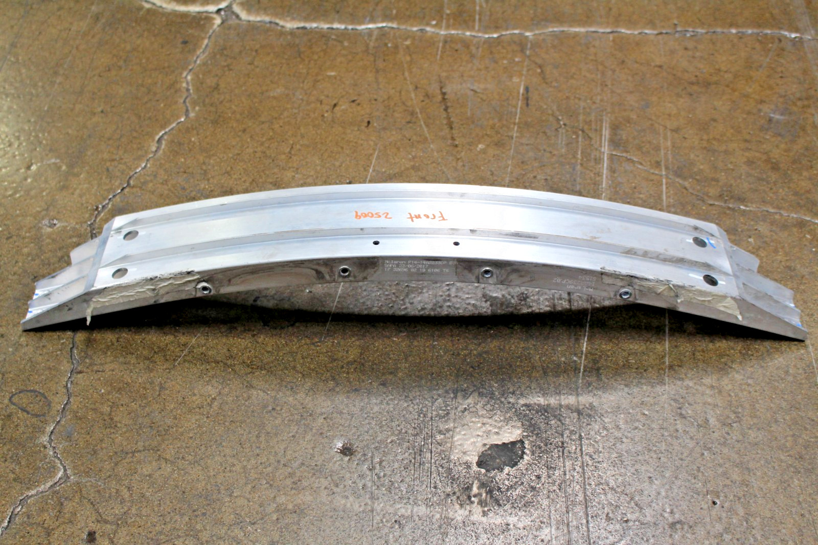 McLaren 720S, Front Bumper Reinforcement, Used, P/N 14AA239CP