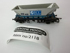 HORNBY OO GAUGE ECC CDA CHINA CLAY HOPPER WAGON USED UNBOXED SEE IMAGES