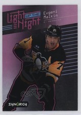 2023 Upper Deck Synergy Light Up The Night Pink /699 Evgeni Malkin #LN-EM 0jg8