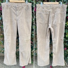 Vintage Levis 646 Corduroy Pants Cords Flare Leg Size W 38 L 32 But Inseam 31