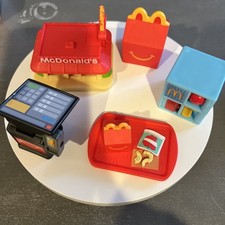 Lil McDonald s Happy Meal Mini Toys Food Lot of 5- 2025 with Happy Meal