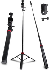 80" Tripod Selfie Stick with Adapter for DJI Osmo Pocket 3 4