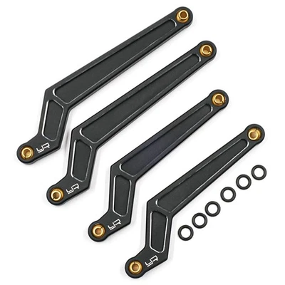 NEW Yeah Racing TACC-019BK Aluminum 7075 Hi-Clearance Links Lower : Tamiya CC02