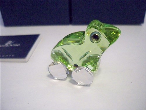 SWAROVSKI FRED THE FROG 657108 MIB COA | eBay