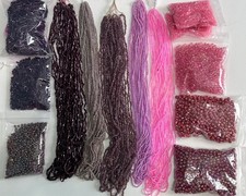 Lot E Glass Hex 11/0 Seed Beads Bead Jewelry Supplies Arts Crafts Beading