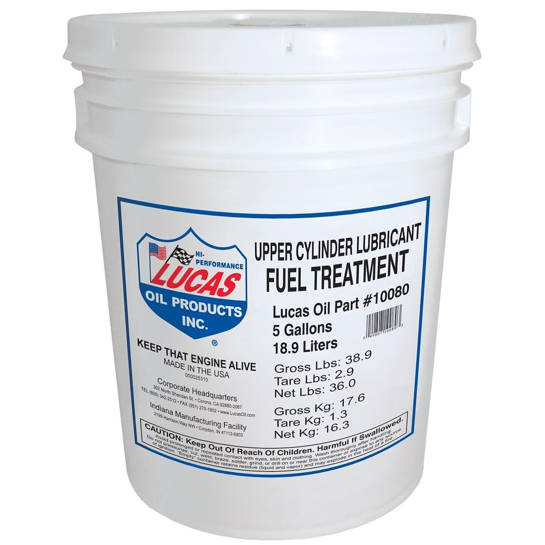 Lucas Oil Products     Lucas Oil 5 Gallon Fuel Treatment  10080
