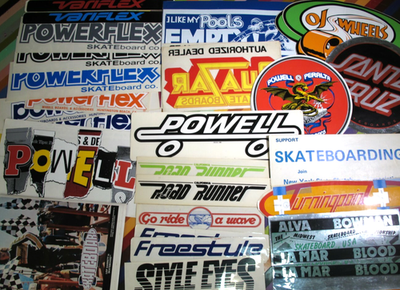 スケートボード Alva Vtg Skateboard Sticker vtg 1970s 1980s+ Asstd skateboard sticker - Oversize Turner Alva