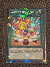Yu-Gi-Oh Wonder Balloons SP15-EN042 Star Pack Arc-V NM Shatterfoil Rare 1st ed