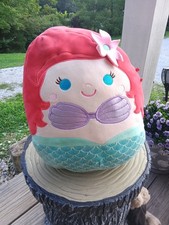 Squishmallow Ariel The Little Mermaid Princess 12 Disney Plush XL LARGE