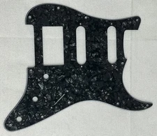Black Pearl 4-Ply For Fender Standard Strat HSS Stratocaster Guitar Pickguard